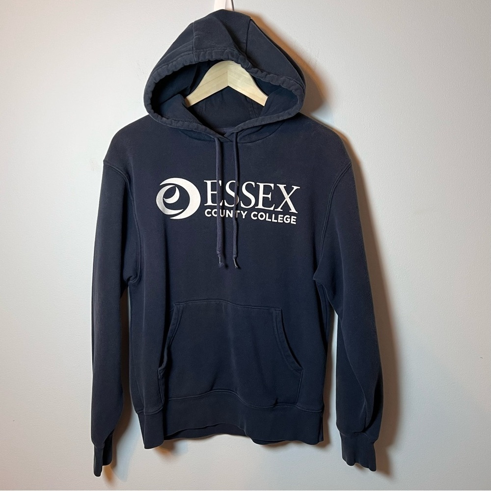 Essex County College Hoodie Men’s S Navy Blue JanSport Sweatshirt Wolverines